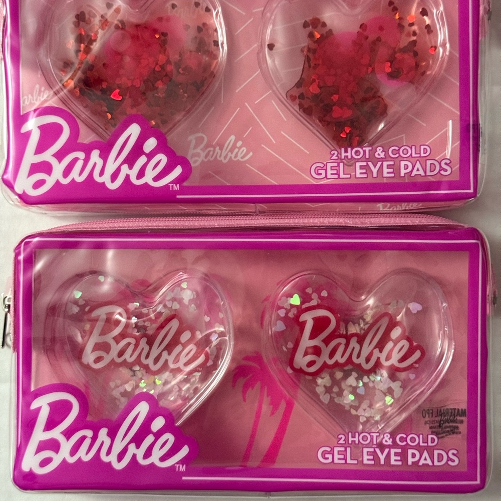 Barbie Pink Gel Eye Pads Set